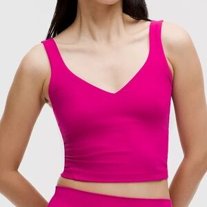 lululemon athletica align tank top built in bra